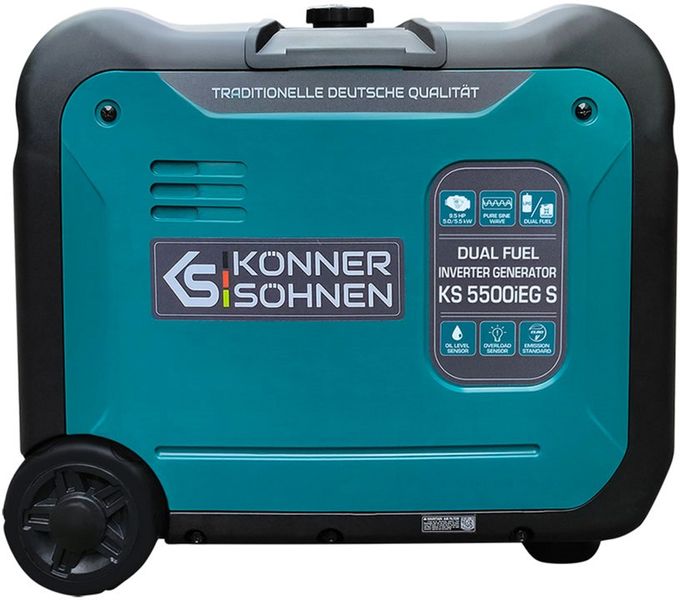 Генератор інверторний Könner&Söhnen KS 5500iEG S 383350380 фото